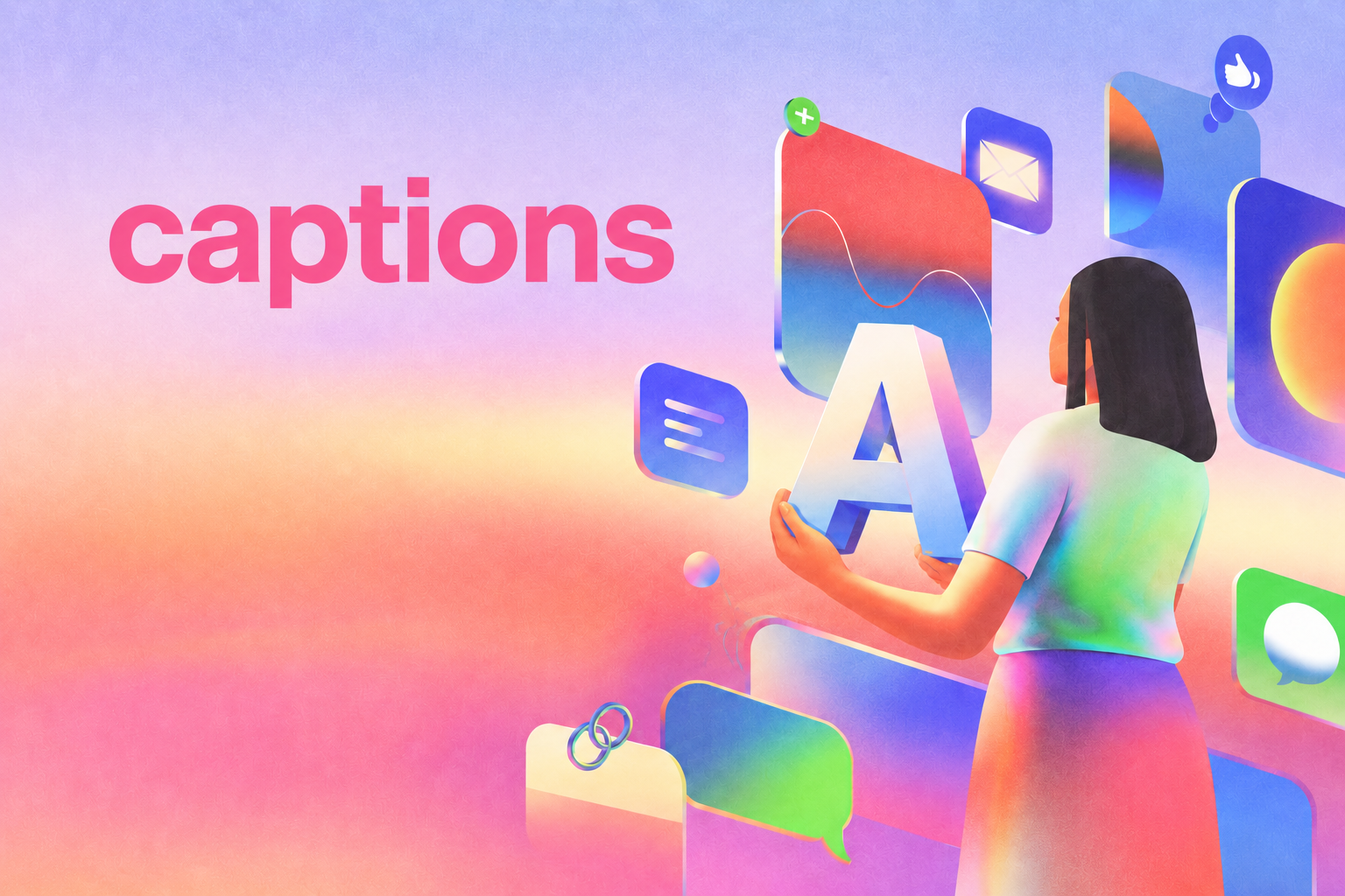 Auto-captions preview