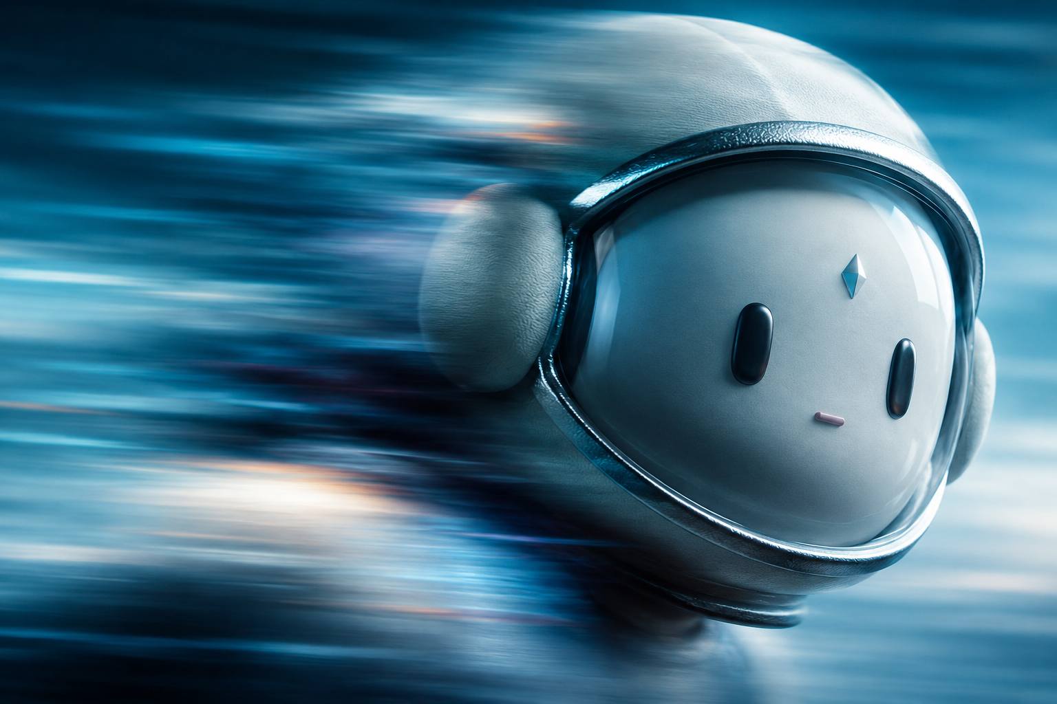 Sparkflows Ad Engine illustration with an astronaut representing AI-generated ad creatives
